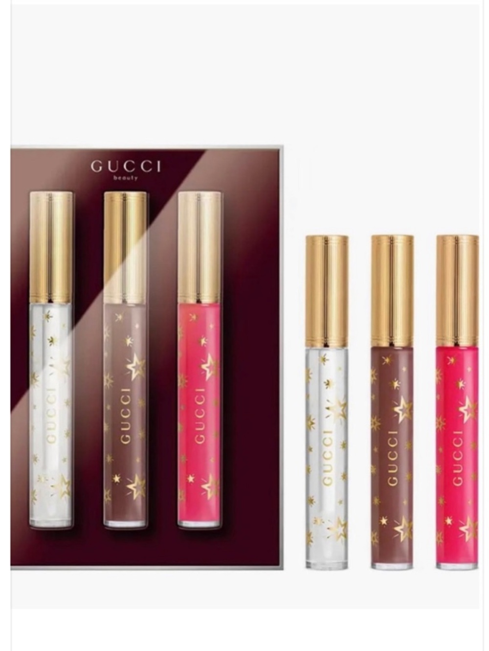 💄💋💄 GUCCI TRIO LIP GLOSS SET 💄💋💄 NWT 💄💋💄